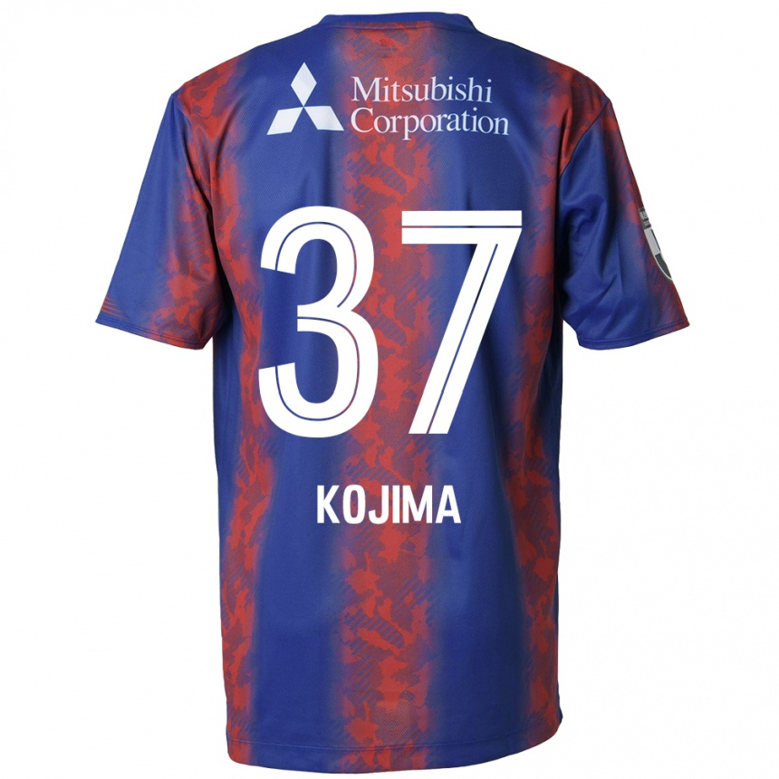 Men Football Satsuki Kojima #37 Blue Red Home Jersey 2024/25 T-Shirt Za