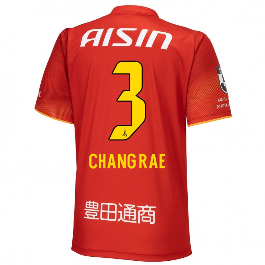 Men Football Chang-Rae Ha #3 Red White Yellow Home Jersey 2024/25 T-Shirt Za