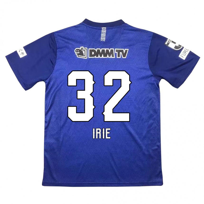 Men Football Yujin Irie #32 Dark Blue Home Jersey 2024/25 T-Shirt Za