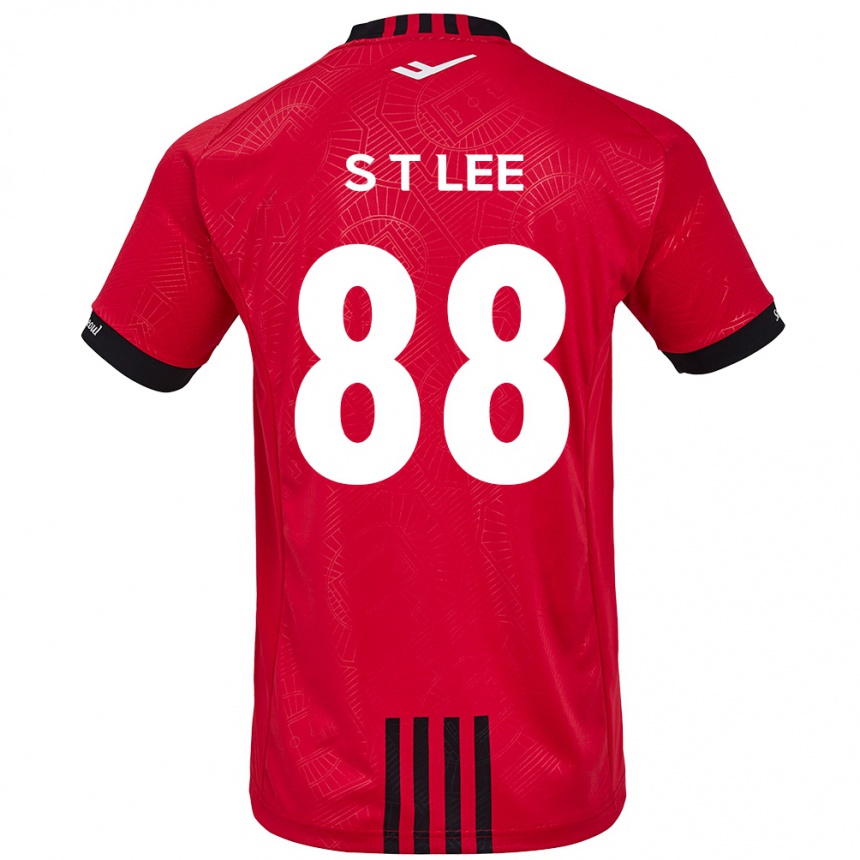 Men Football Tae-Seok Lee #88 Red Black Home Jersey 2024/25 T-Shirt Za