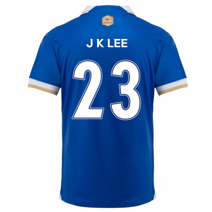 Men Football Ki-Je Lee #23 Blue White Home Jersey 2024/25 T-Shirt Za