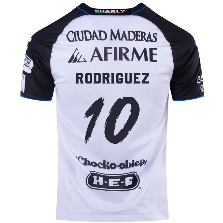 Men Football Lucas Rodríguez #10 Black Blue Home Jersey 2024/25 T-Shirt Za