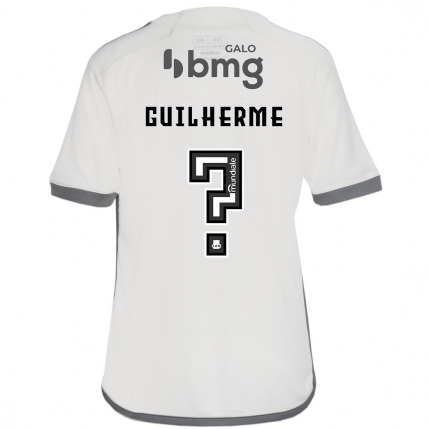 Men Football Kauan Guilherme #0 Off White Away Jersey 2024/25 T-Shirt Za