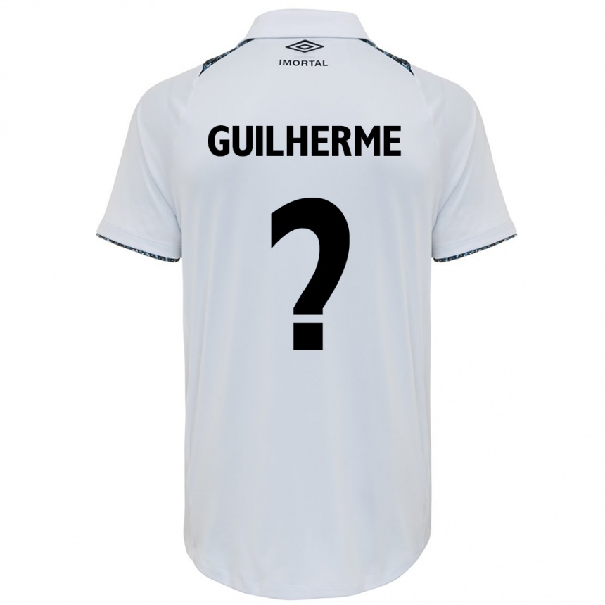 Men Football Zé Guilherme #0 White Blue Away Jersey 2024/25 T-Shirt Za