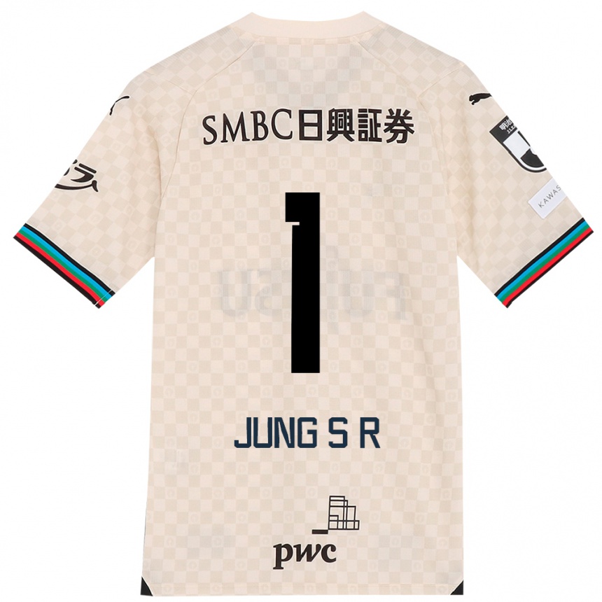 Men Football Sung-Ryong Jung #1 White Gray Away Jersey 2024/25 T-Shirt Za