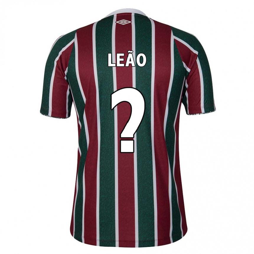 Women Football Caio Leão #0 Green Maroon White Home Jersey 2024/25 T-Shirt Za