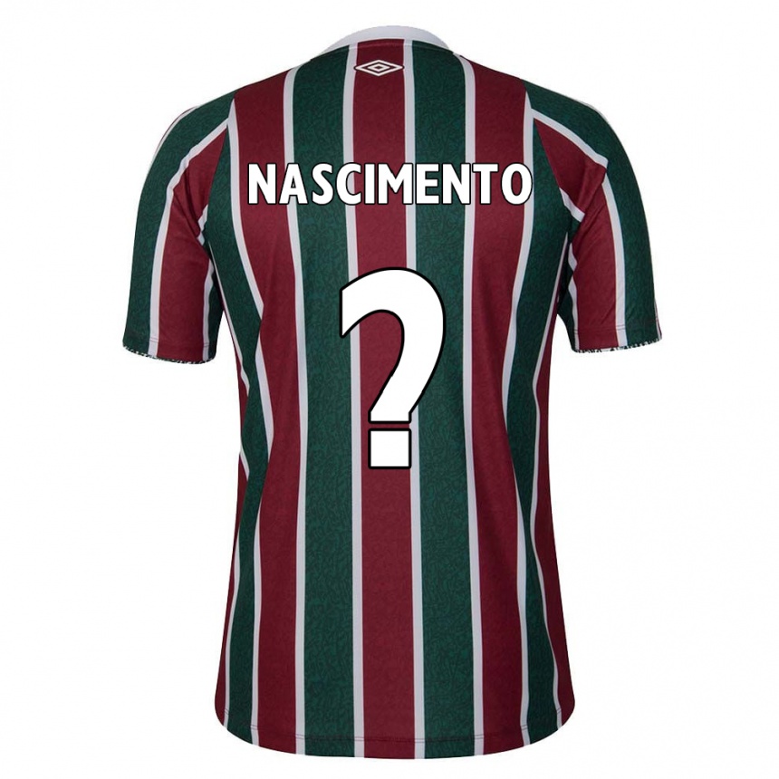 Women Football Hiago Nascimento #0 Green Maroon White Home Jersey 2024/25 T-Shirt Za