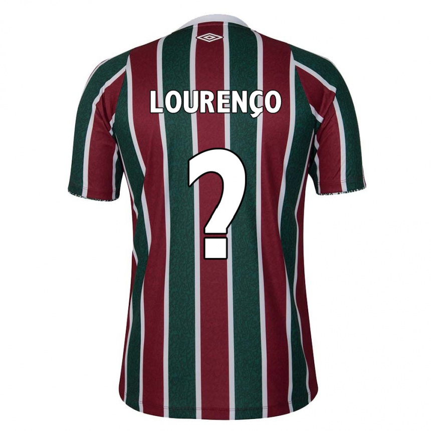 Women Football João Lourenço #0 Green Maroon White Home Jersey 2024/25 T-Shirt Za