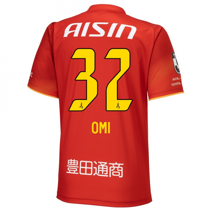 Women Football Sanii Omi #32 Red White Yellow Home Jersey 2024/25 T-Shirt Za