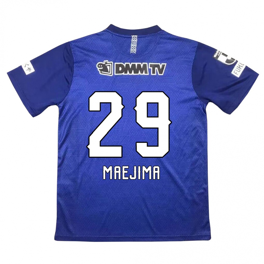 Women Football Yota Maejima #29 Dark Blue Home Jersey 2024/25 T-Shirt Za