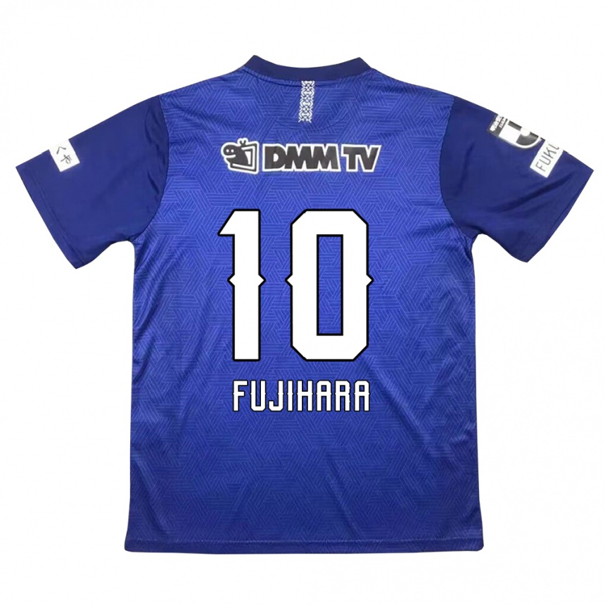 Women Football Naoatsu Fujihara #10 Dark Blue Home Jersey 2024/25 T-Shirt Za