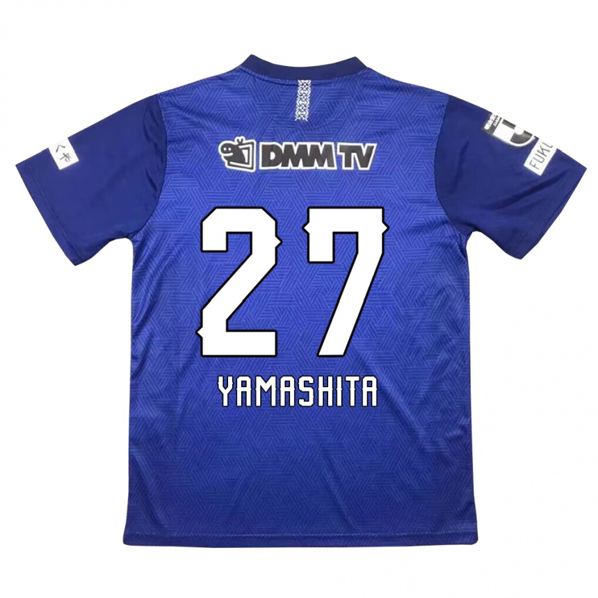 Women Football Sotaro Yamashita #27 Dark Blue Home Jersey 2024/25 T-Shirt Za