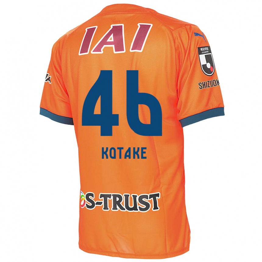 Women Football Sean Kotake #46 Orange Blue Home Jersey 2024/25 T-Shirt Za