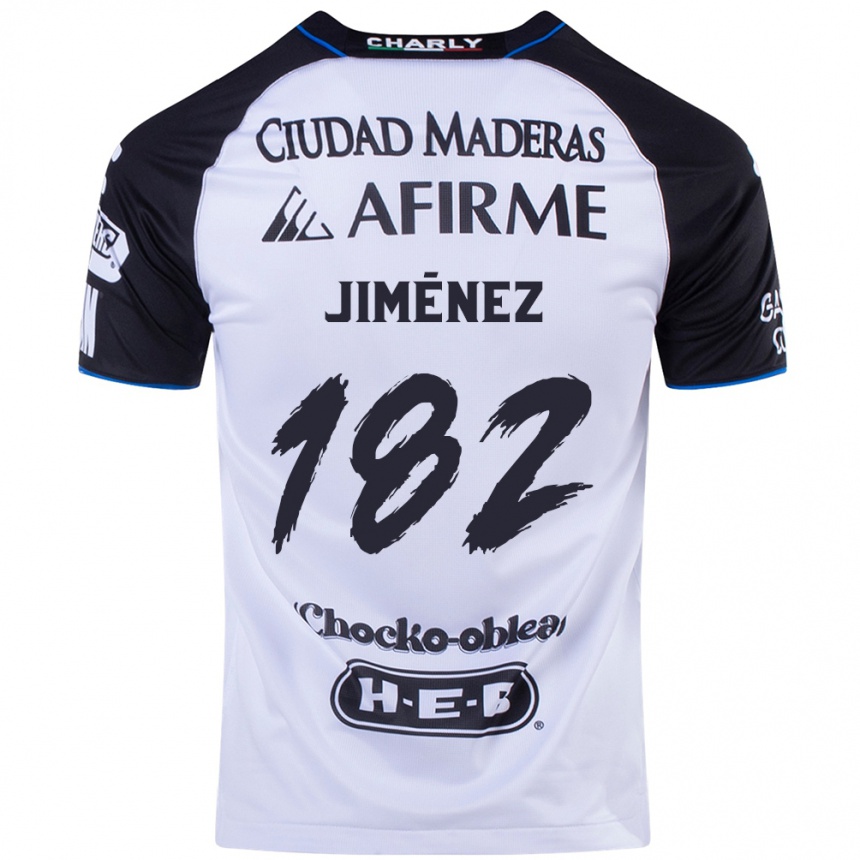 Women Football Carlos Jiménez #182 Black Blue Home Jersey 2024/25 T-Shirt Za