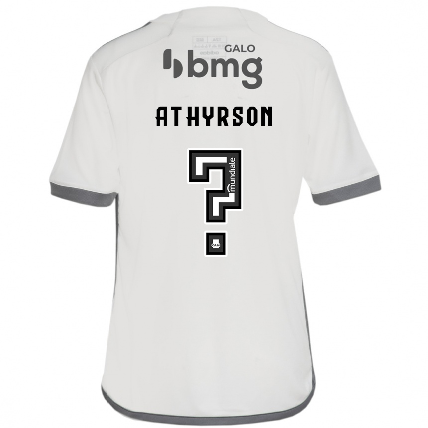 Women Football Athyrson #0 Off White Away Jersey 2024/25 T-Shirt Za