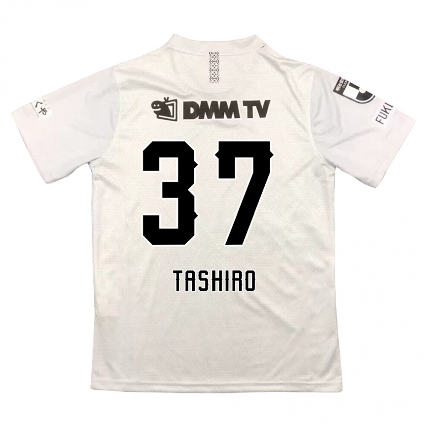 Women Football Masaya Tashiro #37 Gray Black Away Jersey 2024/25 T-Shirt Za