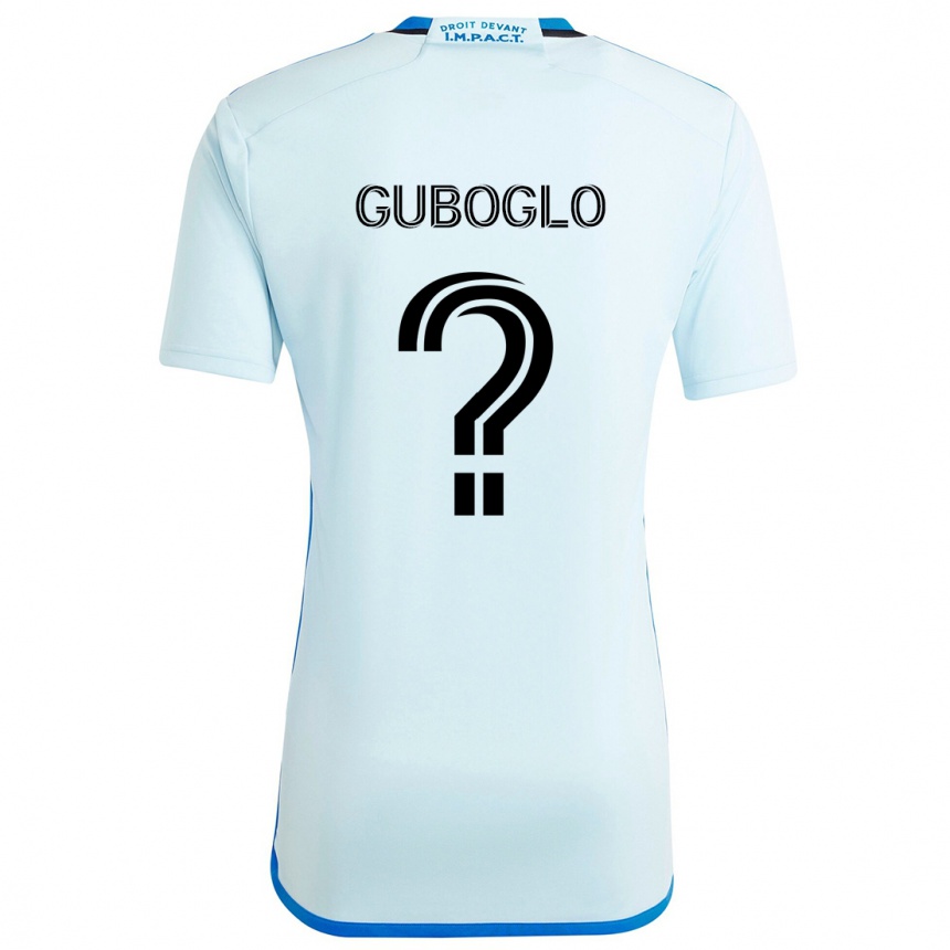 Women Football Yuri Guboglo #0 Ice Blue Away Jersey 2024/25 T-Shirt Za