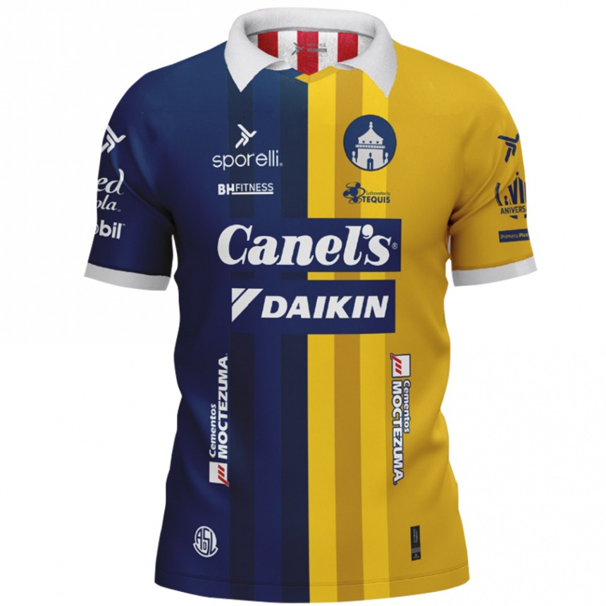 Women Football Benjamín Galdames #27 Blue Yellow Away Jersey 2024/25 T-Shirt Za