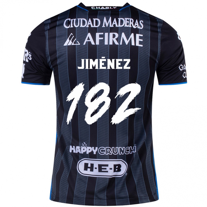 Women Football Carlos Jiménez #182 White Black Away Jersey 2024/25 T-Shirt Za