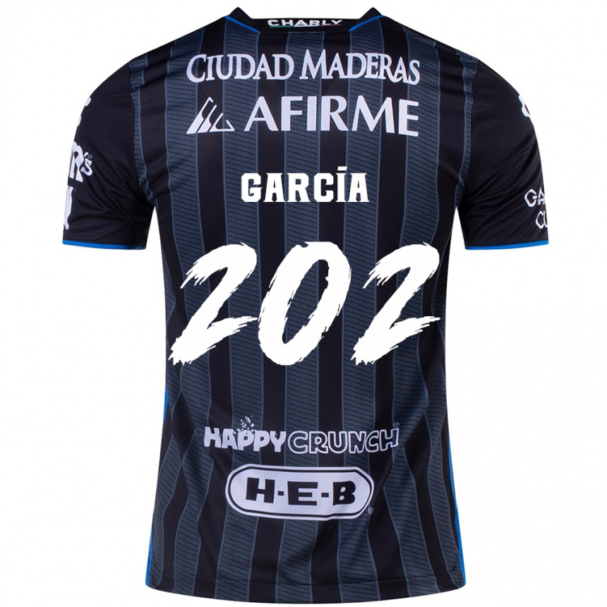 Women Football Diego García #202 White Black Away Jersey 2024/25 T-Shirt Za