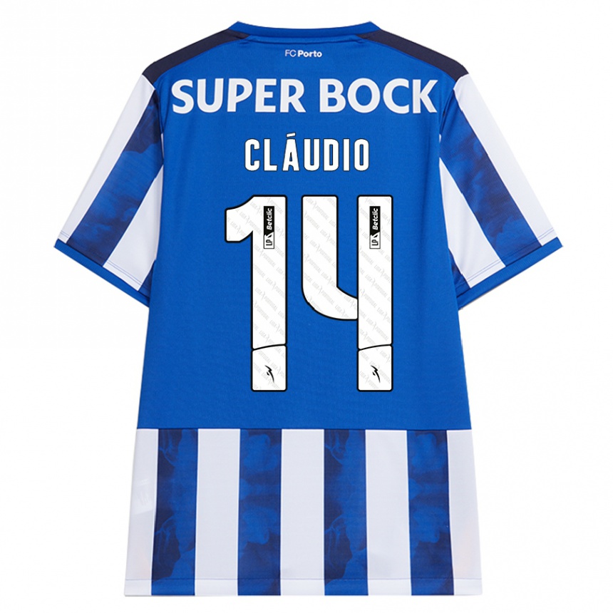 Kids Football Claudio Ramos #14 Blue White Home Jersey 2024/25 T-Shirt Za