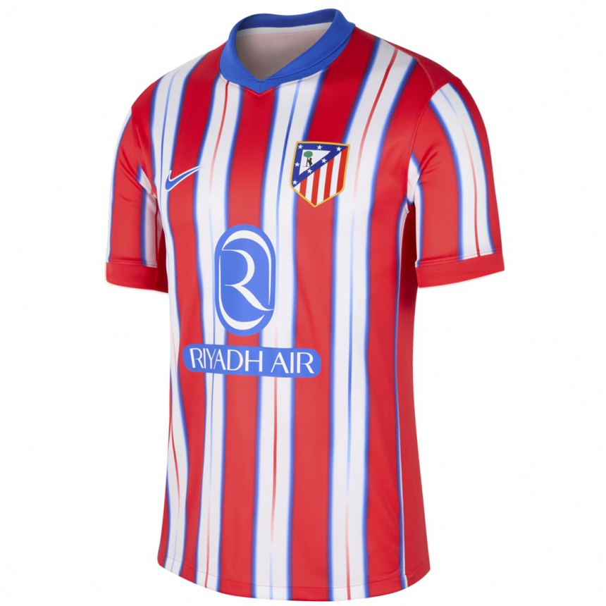 Kids Football Estefania Banini #22 Red White Blue Home Jersey 2024/25 T-Shirt Za