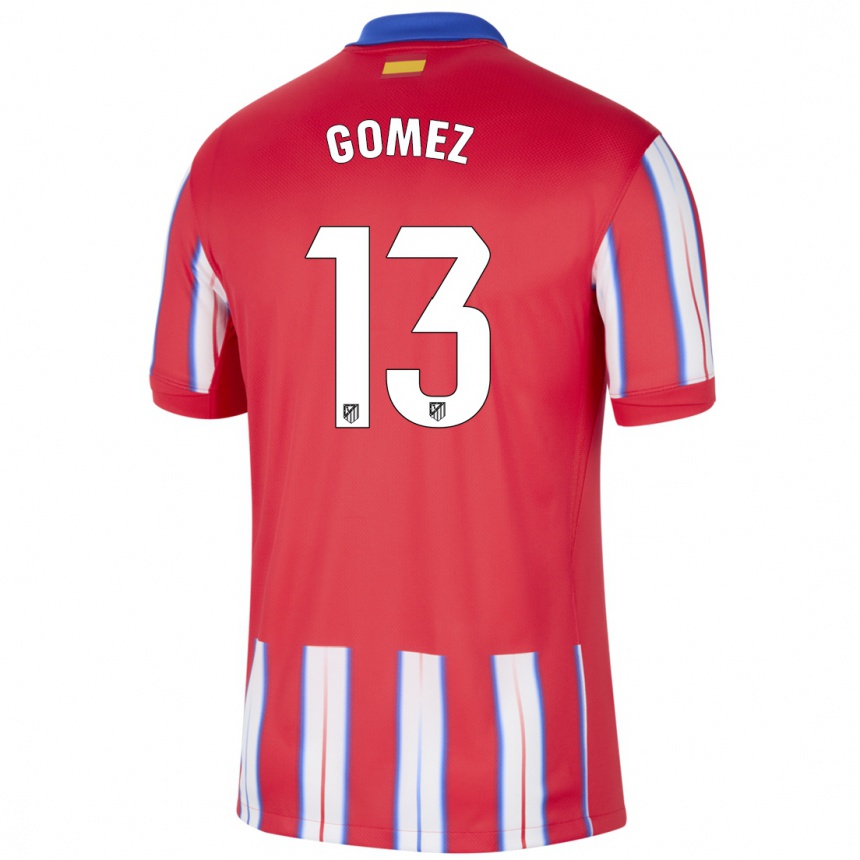 Kids Football Christian Gomez #13 Red White Blue Home Jersey 2024/25 T-Shirt Za