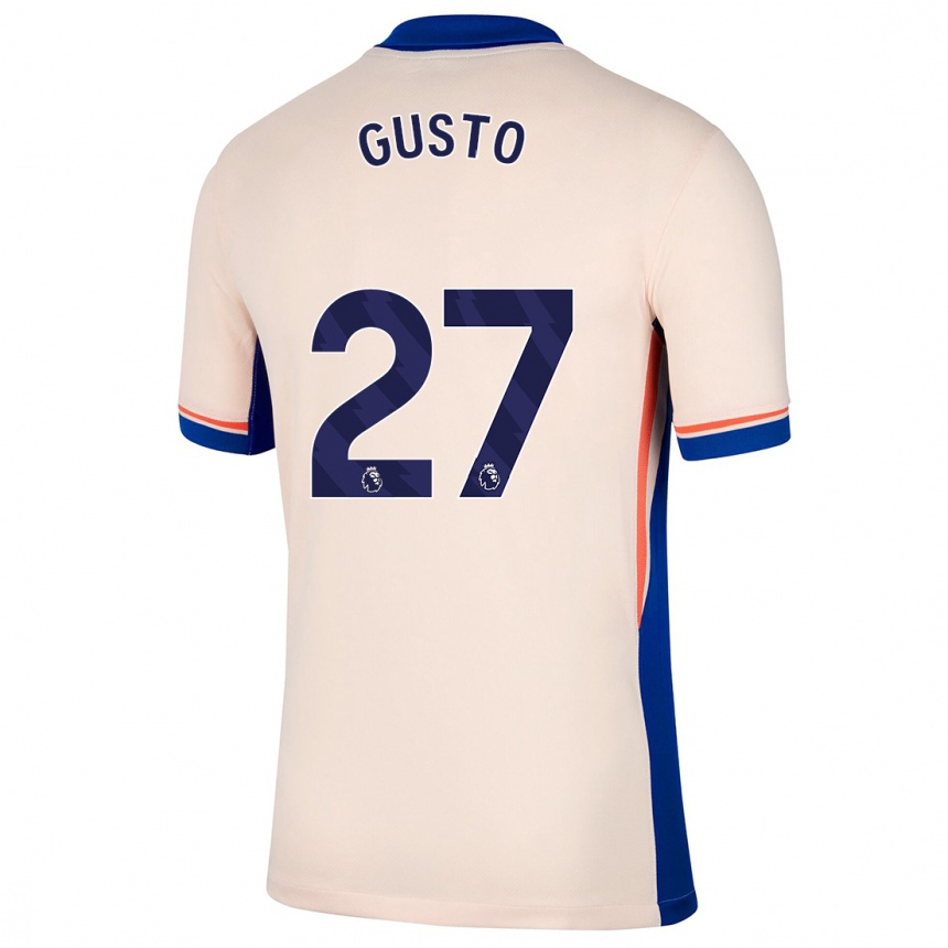 Kids Football Malo Gusto #27 Light Beige Away Jersey 2024/25 T-Shirt Za