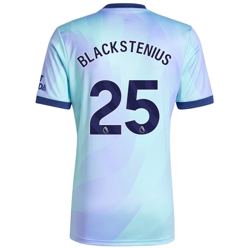 Kids Football Stina Blackstenius #25 Aqua Third Jersey 2024/25 T-Shirt Za