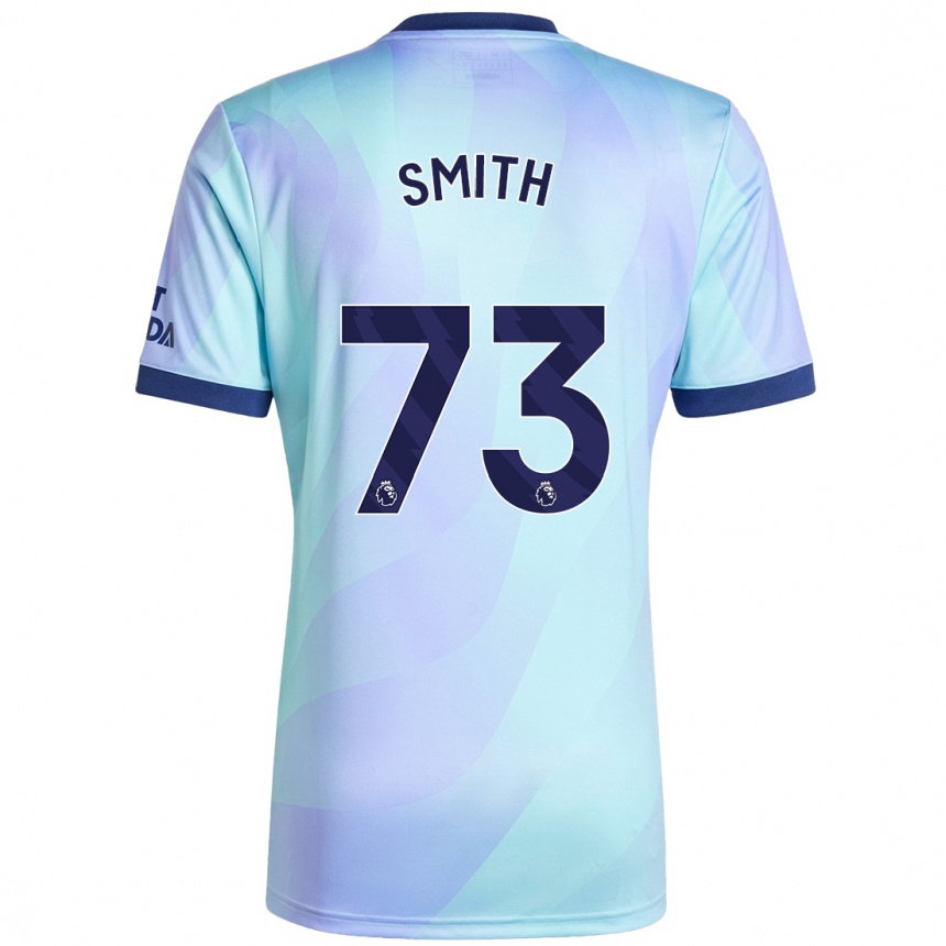 Kids Football Tom Smith #73 Aqua Third Jersey 2024/25 T-Shirt Za