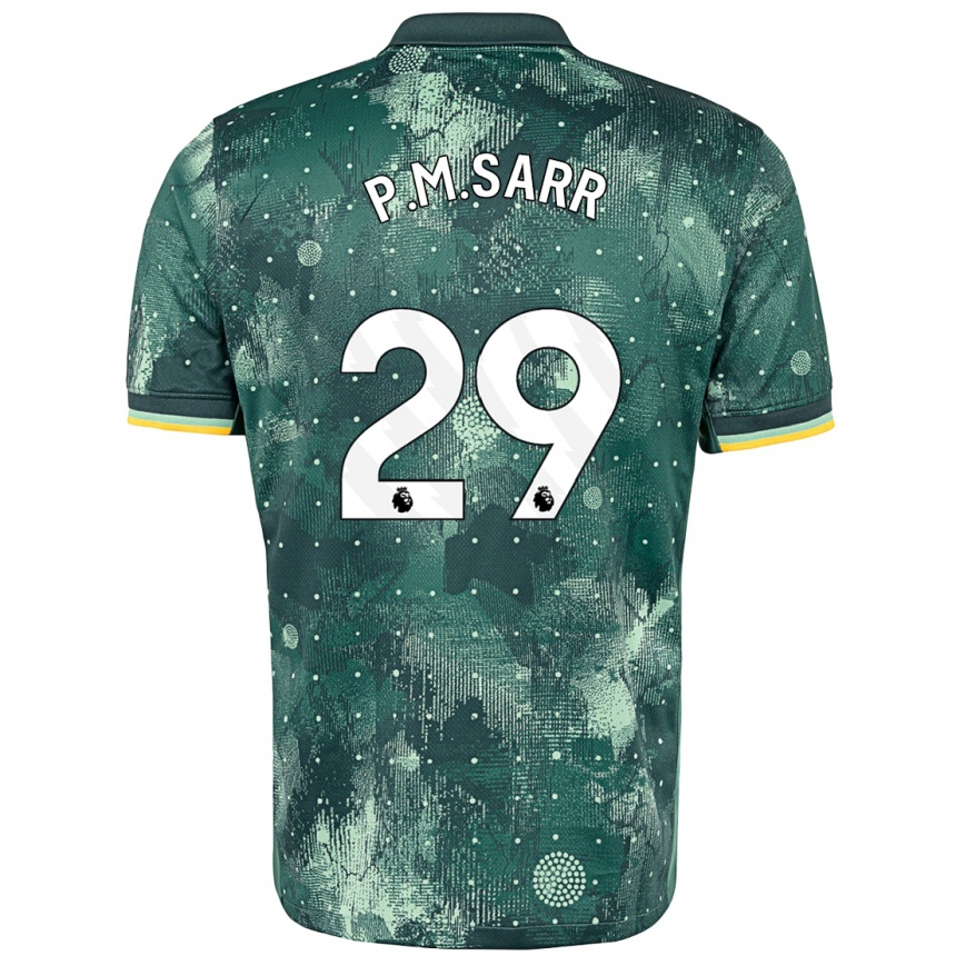 Kids Football Pape Matar Sarr #29 Mint Green Third Jersey 2024/25 T-Shirt Za