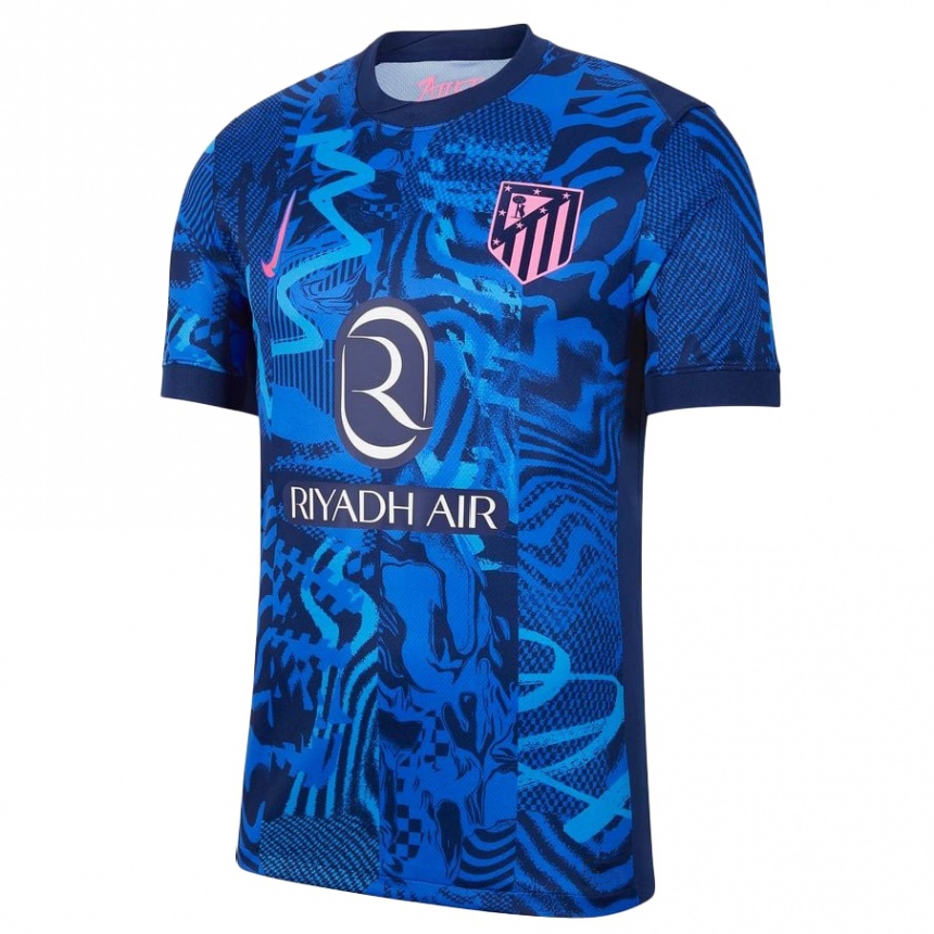 Kids Football Gonzalo Onrubia Delgado #0 Royal Blue Third Jersey 2024/25 T-Shirt Za