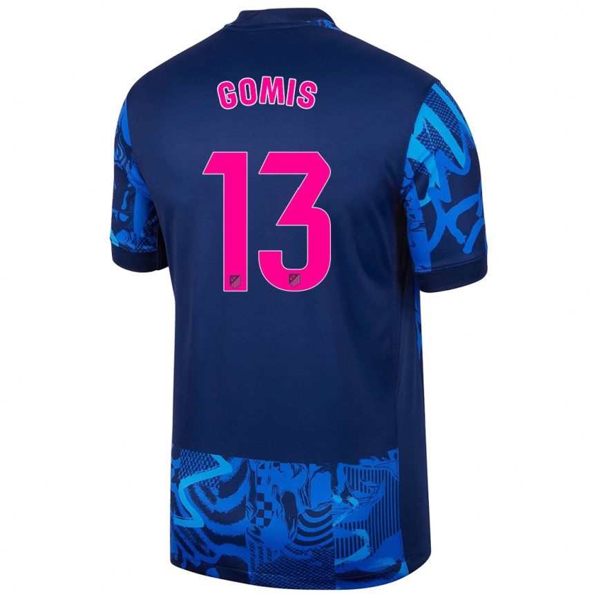 Kids Football Antonio Gomis #13 Royal Blue Third Jersey 2024/25 T-Shirt Za