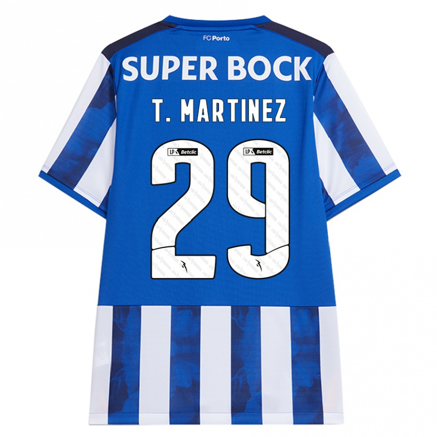 Men Football Toni Martinez #29 Blue White Home Jersey 2024/25 T-Shirt Za