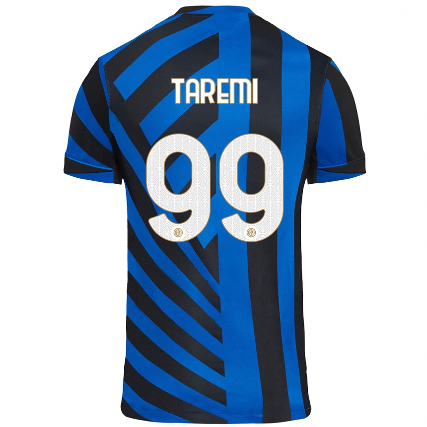 Men Football Mehdi Taremi #99 Blue Black Home Jersey 2024/25 T-Shirt Za