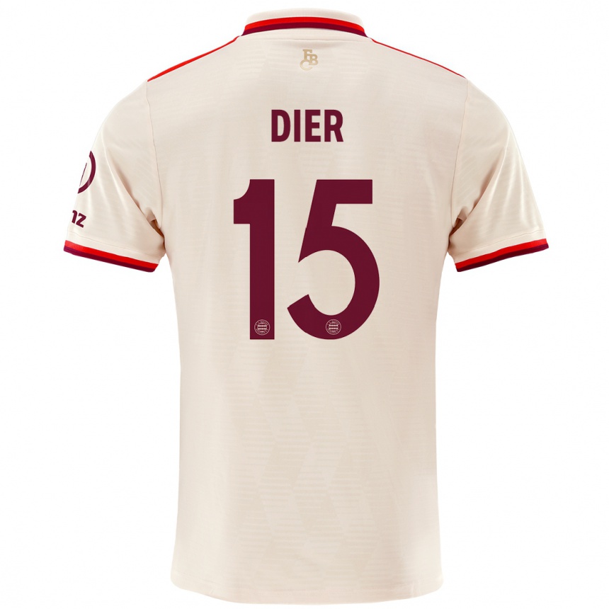 Men Football Eric Dier #15 Linen Third Jersey 2024/25 T-Shirt Za