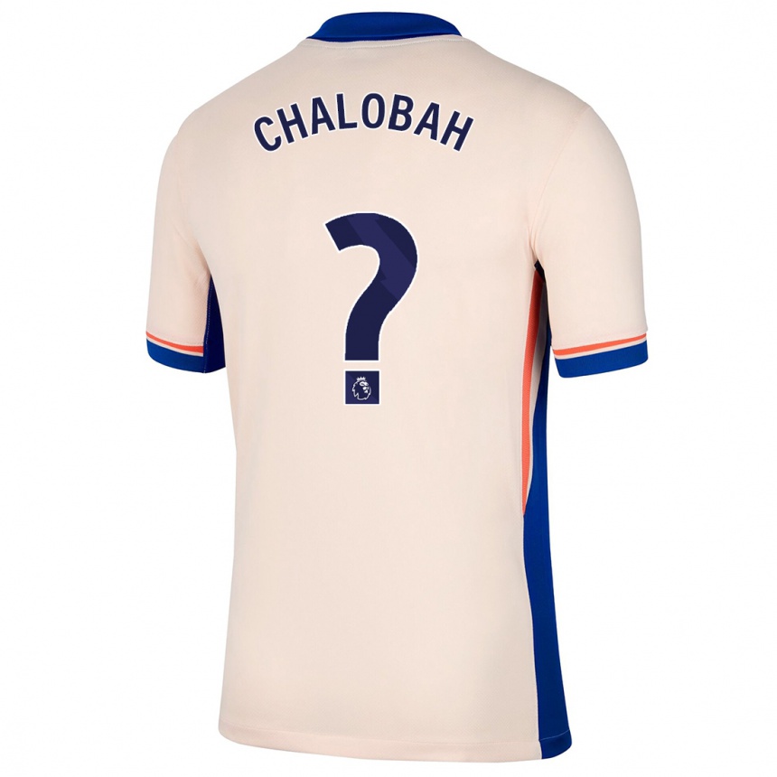 Women Football Trevoh Chalobah #0 Light Beige Away Jersey 2024/25 T-Shirt Za