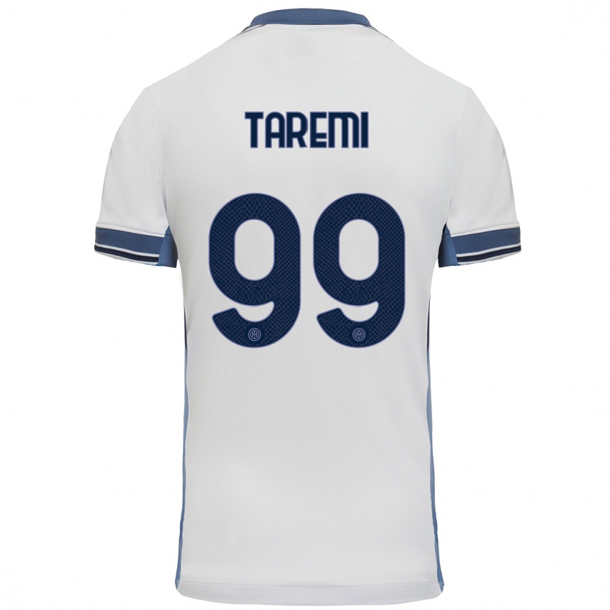 Women Football Mehdi Taremi #99 White Grey Away Jersey 2024/25 T-Shirt Za