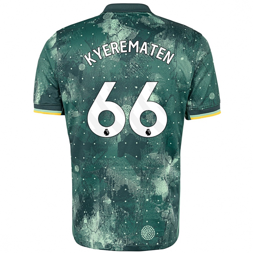 Women Football Rio Kyerematen #66 Mint Green Third Jersey 2024/25 T-Shirt Za