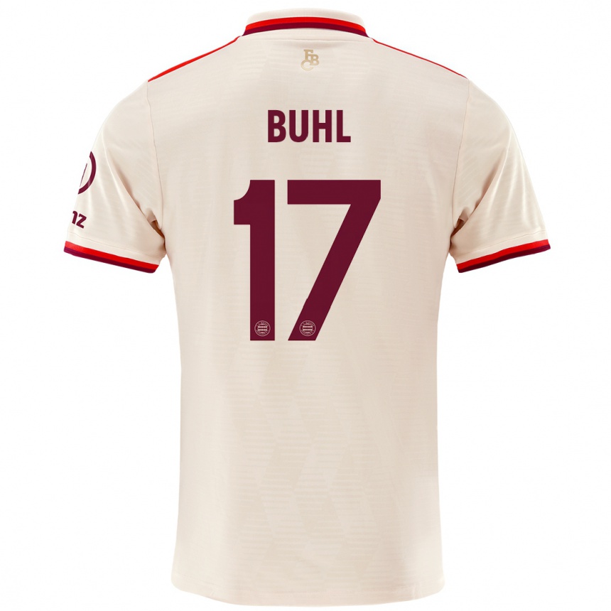 Women Football Klara Buhl #17 Linen Third Jersey 2024/25 T-Shirt Za