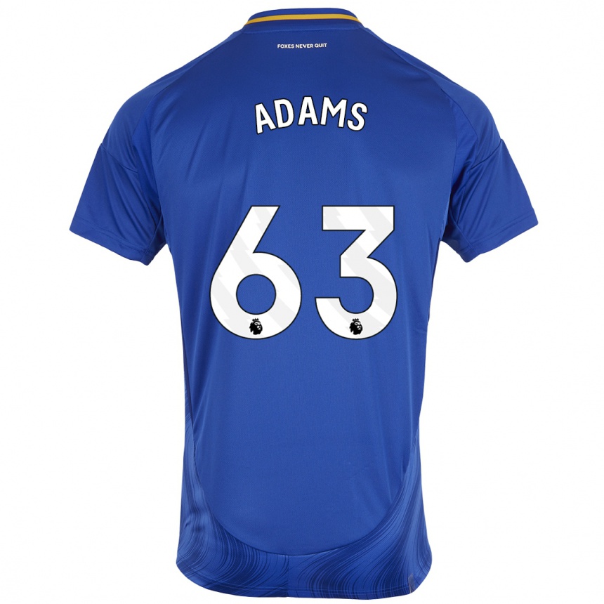 Kids Football Bayli Spencer Adams #63 Blue White Home Jersey 2024/25 T-Shirt Za