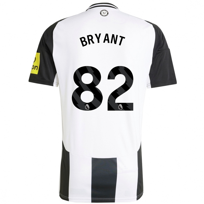 Kids Football Thomas Bryant #82 White Black Home Jersey 2024/25 T-Shirt Za