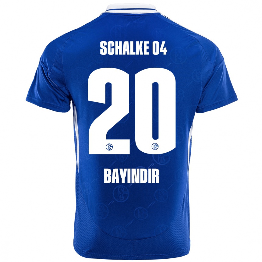 Kids Football Aris Bayindir #20 Royal Blue Home Jersey 2024/25 T-Shirt Za