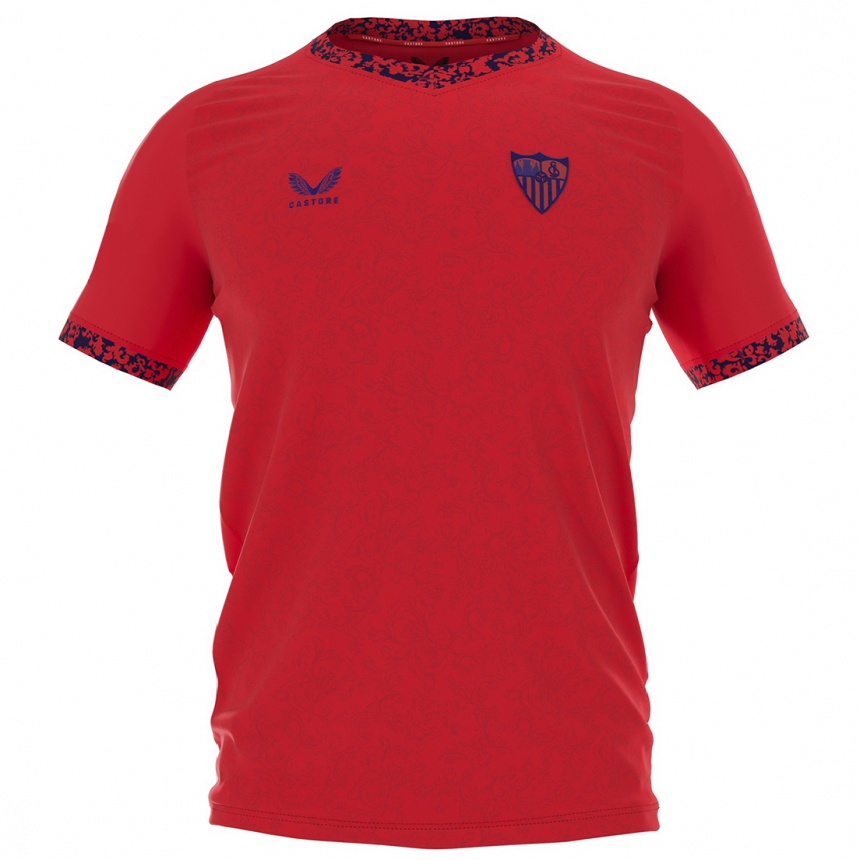 Kids Football Paula Partido #20 Red Away Jersey 2024/25 T-Shirt Za