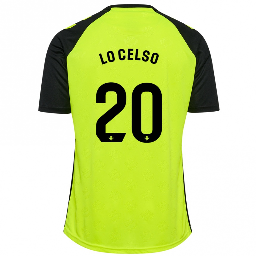 Men Football Giovani Lo Celso #20 Light Blue Away Jersey 2024/25 T-Shirt Za