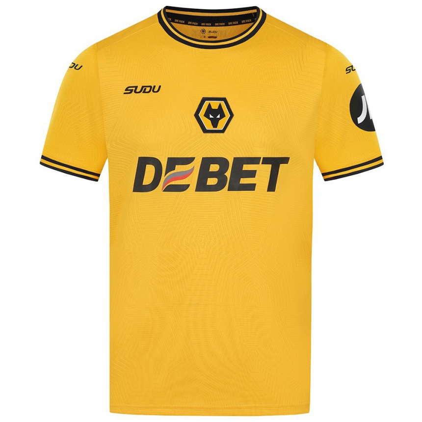 Men Football Lee Mcloughlin #0 Yellow Home Jersey 2024/25 T-Shirt Za