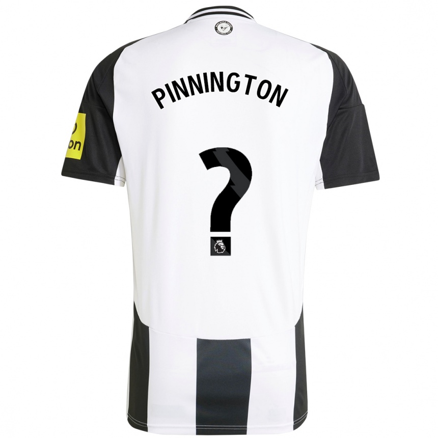 Men Football Sam Pinnington #0 White Black Home Jersey 2024/25 T-Shirt Za