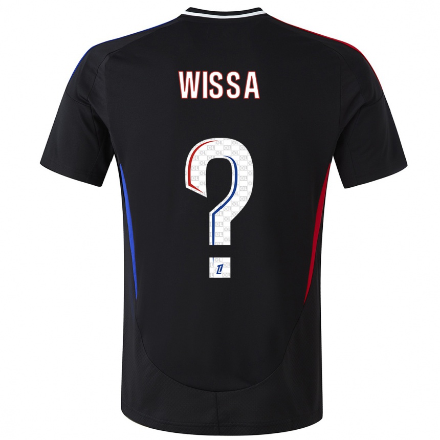 Men Football Eli Wissa #0 Black Away Jersey 2024/25 T-Shirt Za