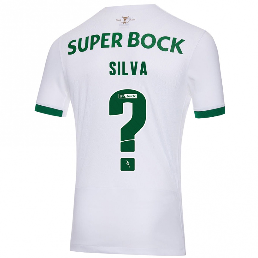 Men Football Francisco Silva #0 White Green Away Jersey 2024/25 T-Shirt Za