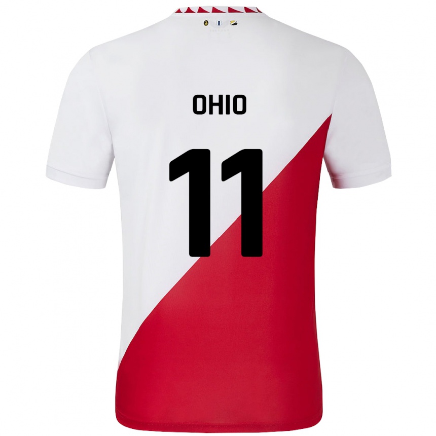 Kids Football Noah Ohio #11 White Red Home Jersey 2024/25 T-Shirt Za